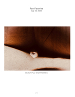 abstract eye peering through fabric fine art photography
