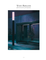 illuminated bus stop bench at night architecture photography