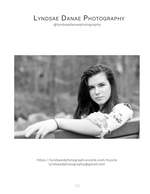 woman leaning on wooden railing portrait photography