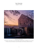historic gristmill landscape photography