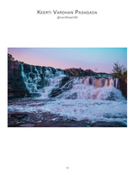 twilight waterfall landscape photography