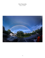 double rainbow weather photography