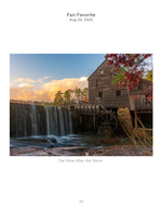historic gristmill landscape photography