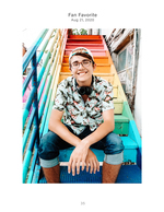 colorful stairs portrait photography