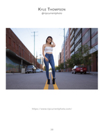downtown street style fashion photography
