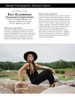 woman in wide-brim hat on boulders portrait photography