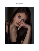 close-up moody studio portrait photography
