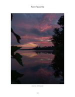 lake sunset reflection landscape photography