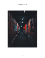 narrow alley lit by neon lights architecture photography