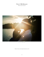 father and daughter silhouette at sunset portrait photography