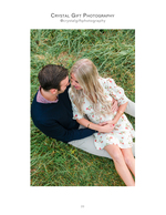 couple lying together in the grass portrait photography