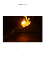 parked cars on a neighborhood street at sunset street photography