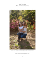 mother and daughter portrait in a rose garden family photography