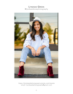 woman in wide-brim hat and red boots seated portrait photography