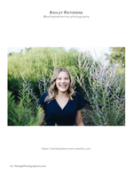 woman smiling in lavender field senior portrait photography