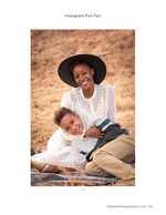 mother and son laughing in golden field family photography