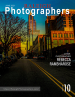 downtown Raleigh street at sunset cover cityscape photography